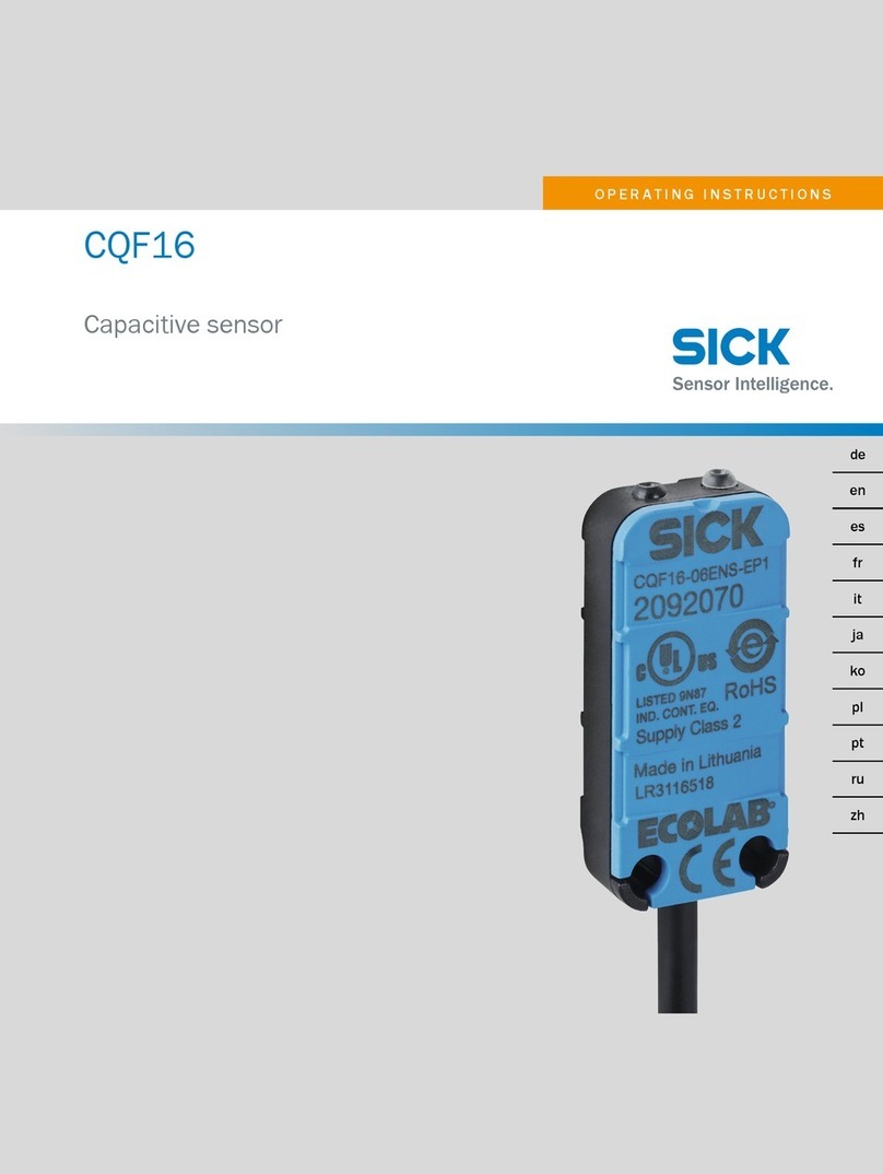 SICK CQF16 User manual