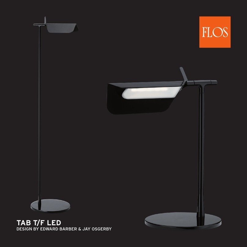 FLOS TAB T LED User manual FLOS TAB T LED User manual