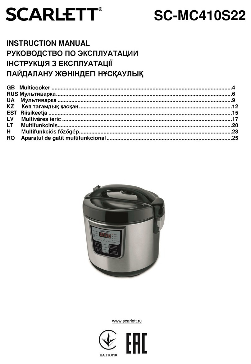 Scarlett SC-MC410S22 instruction manual