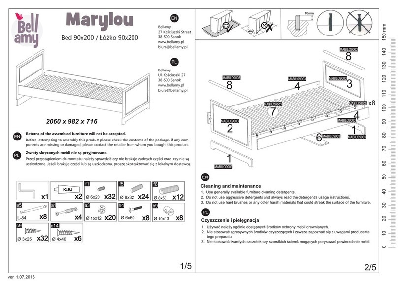 Bellamy Marylou User manual