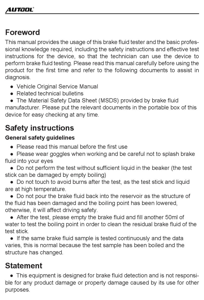 AU Tool DOT3 manual