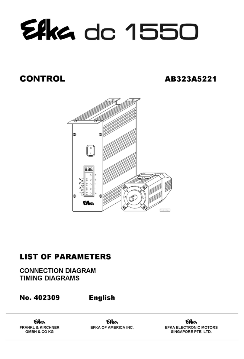 Efka AB323A5221 Connection diagram
