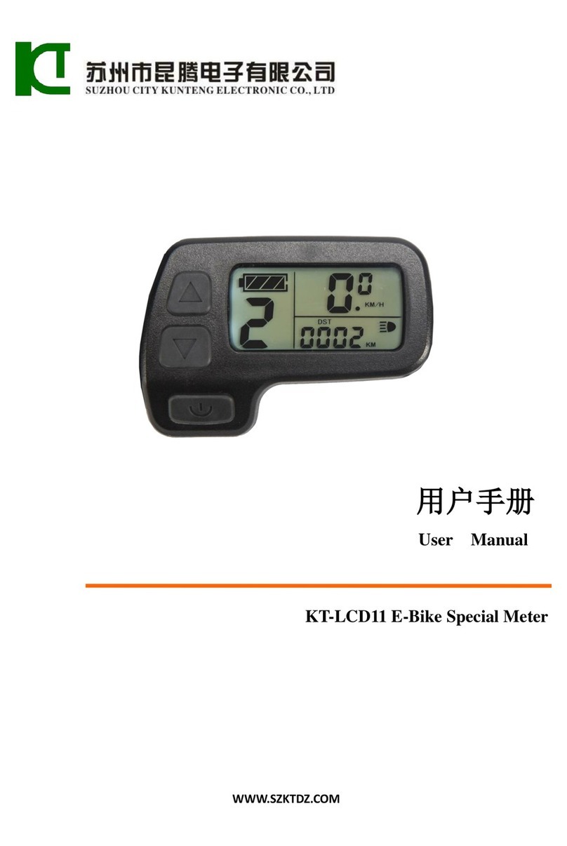KUNTENG KT-LCD11 User manual