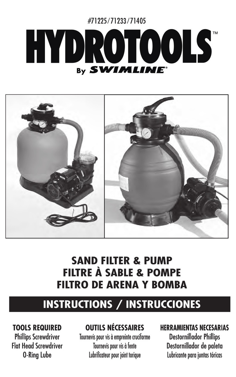 Swimline HYDROTOOLS 71225 instructions