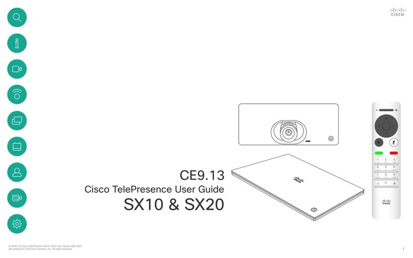 Cisco TelePresence CE9.13 User manual