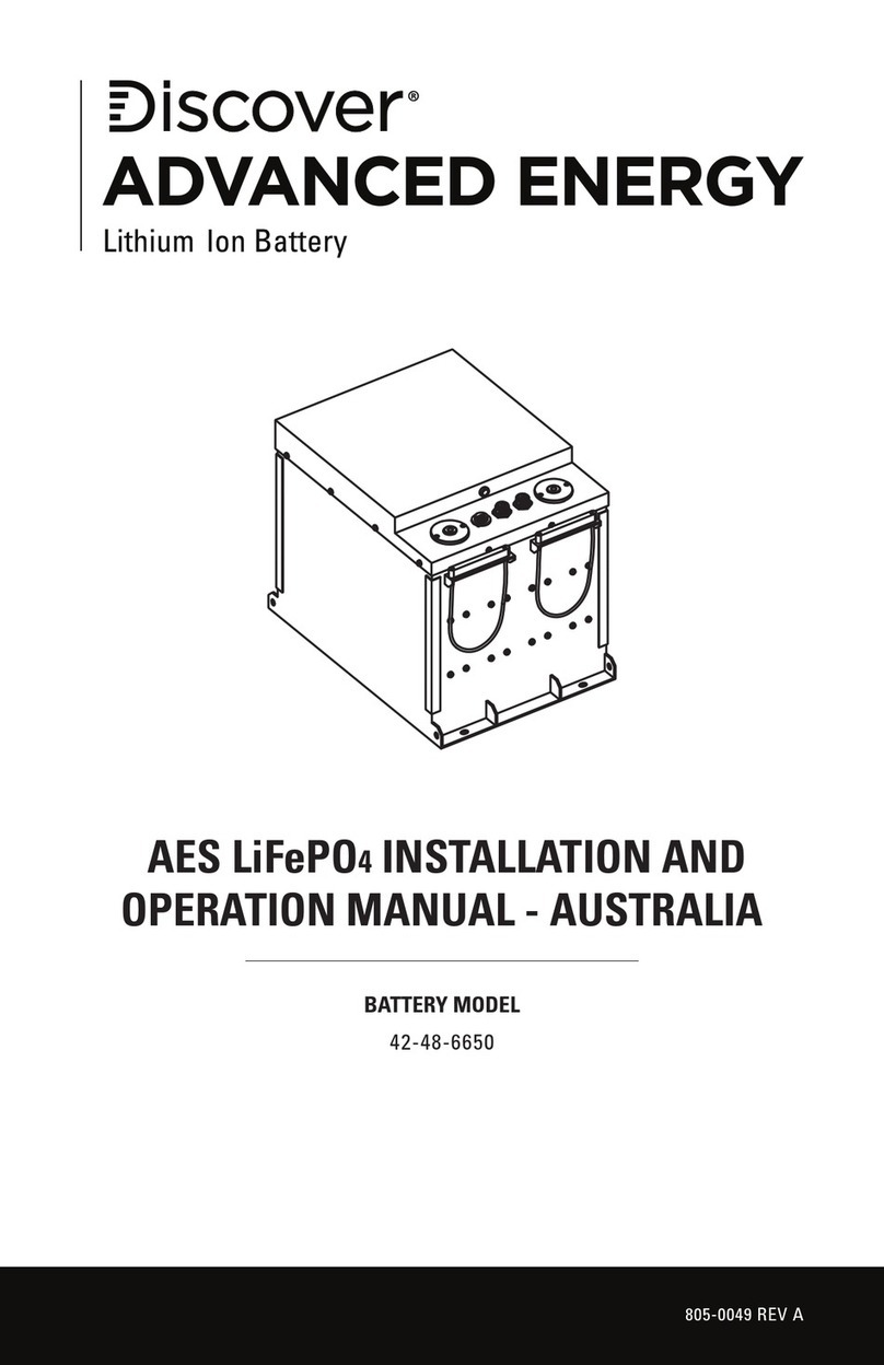 Advanced Energy Discover 42-48-6650 Operation manual