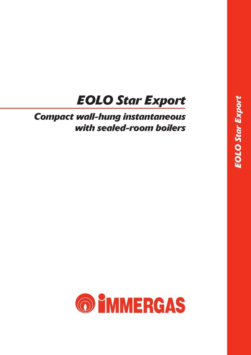 Immergas EOLO Star Export manual Immergas EOLO Star Export manual
