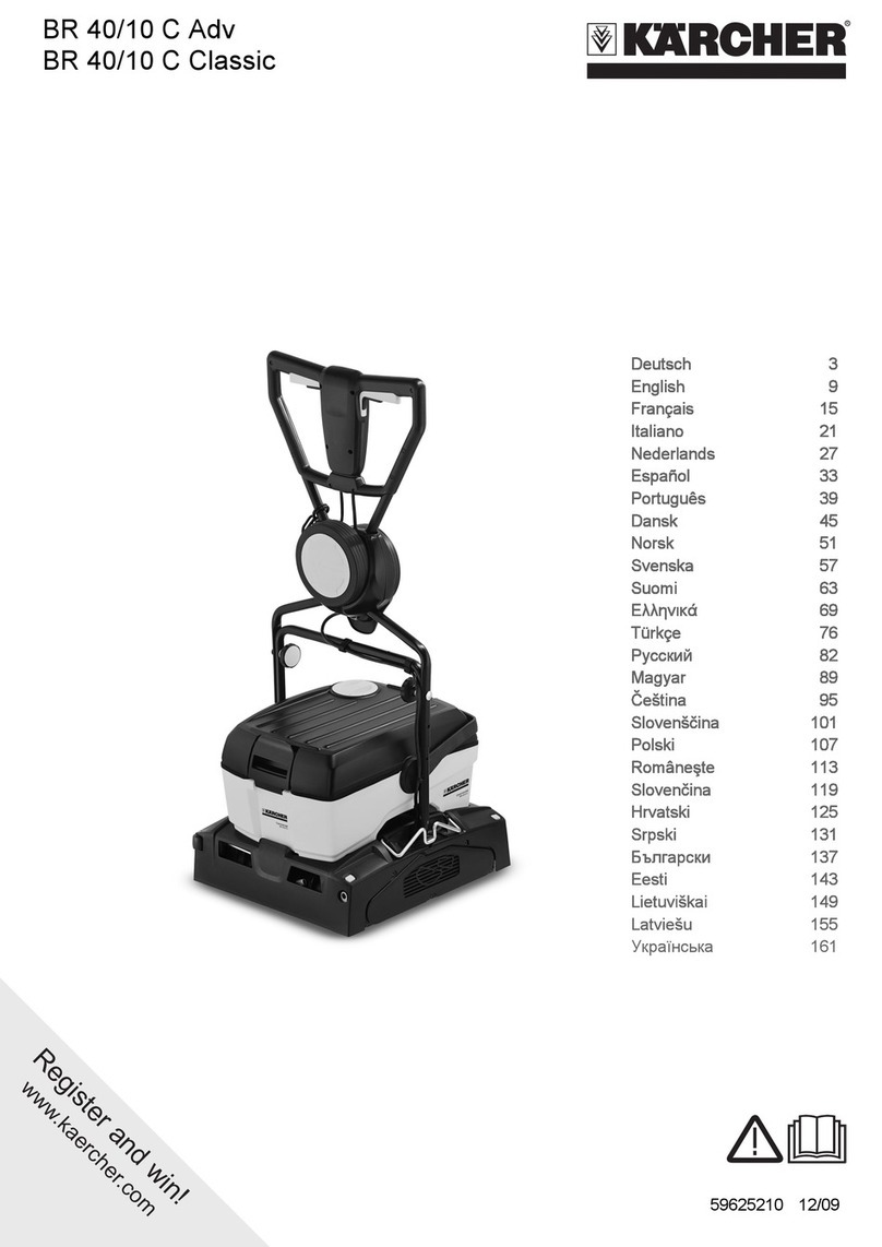 Kärcher BR 40/10 C Adv User manual