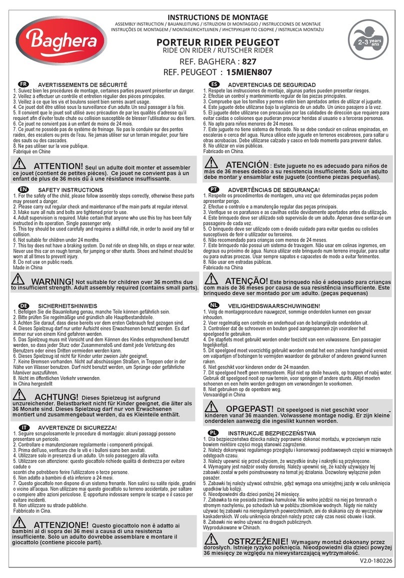 Baghera 15MIEN807 User manual