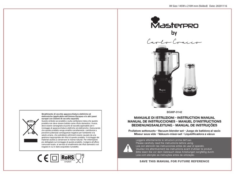 Masterpro BGMP-9142 instruction manual
