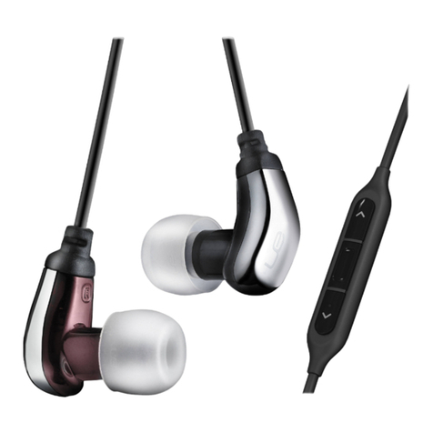 Logitech UE 600vi User manual