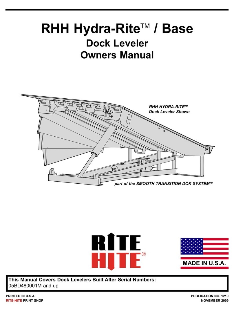 RITE-HITE RHH owner's manual