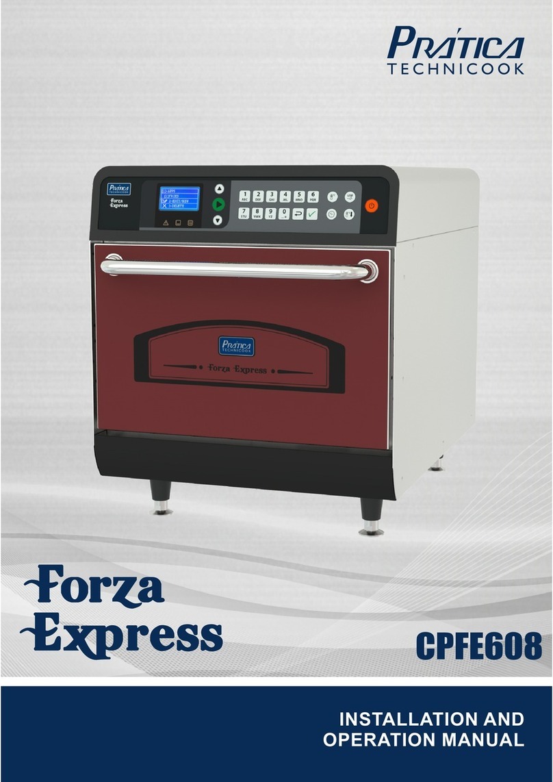 Pratica Forza Express CPFE608 Installation and operation manual