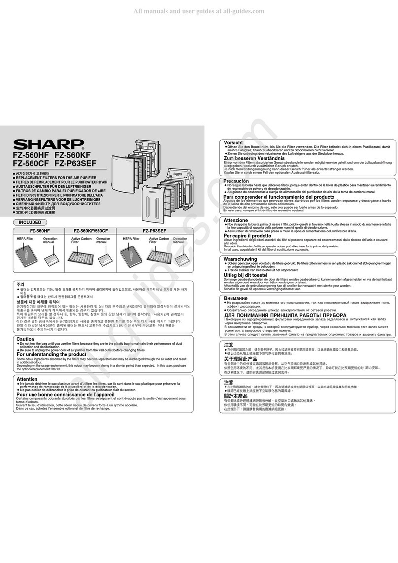 Sharp FZ-560HF User manual Sharp FZ-560HF User manual