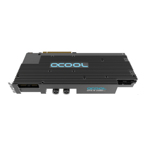 Alphacool GPX-N 1080-M12 User manual