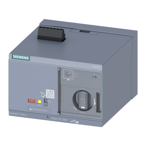Siemens MO320 operating instructions Siemens MO320 operating instructions