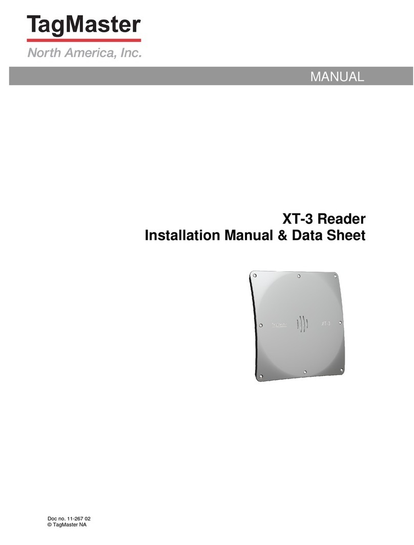TagMaster XT-3 Installation Manual & Data Sheet