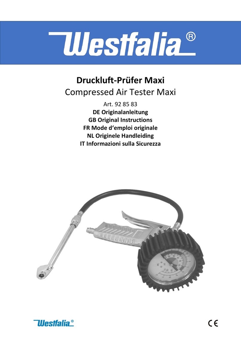 Westfalia 85 92 78 Original instructions