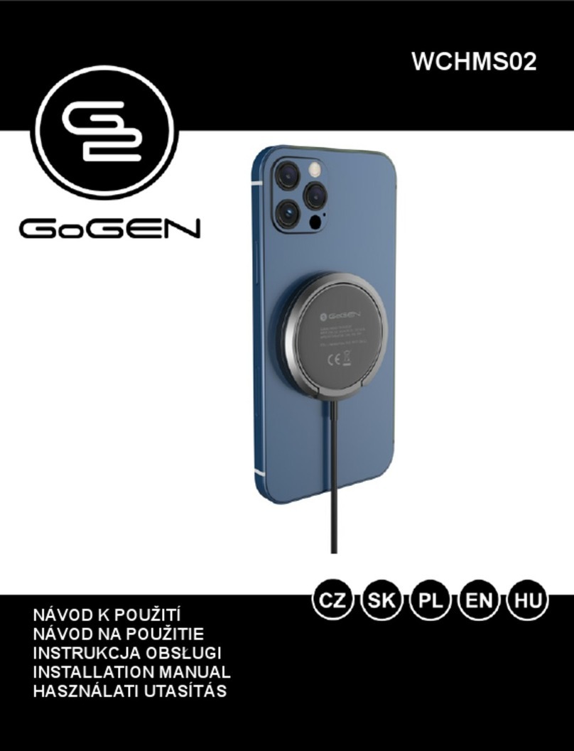 Gogen WCHMS02 User manual