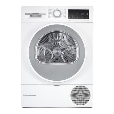 Bosch WQA254D00W User manual and installation instructions