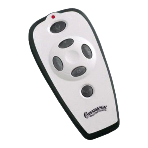 Casablanca Versa Touch 2 quick start guide Casablanca Versa Touch 2 quick start guide