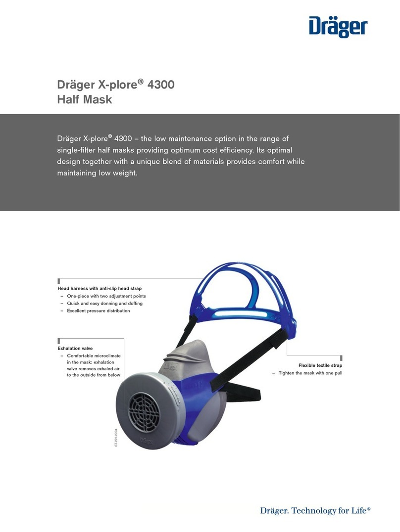 Dräger X-plore 4300 User manual Dräger X-plore 4300 User manual