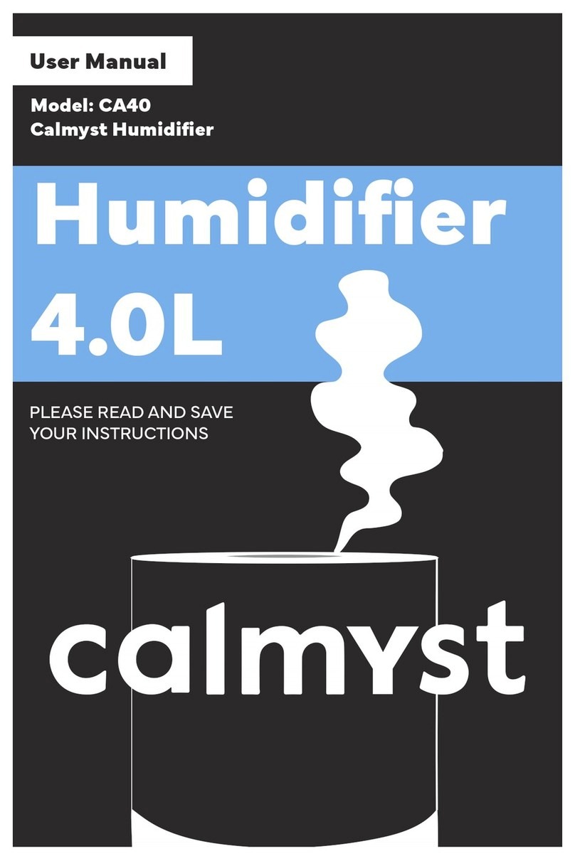 calmyst CA40 user manual