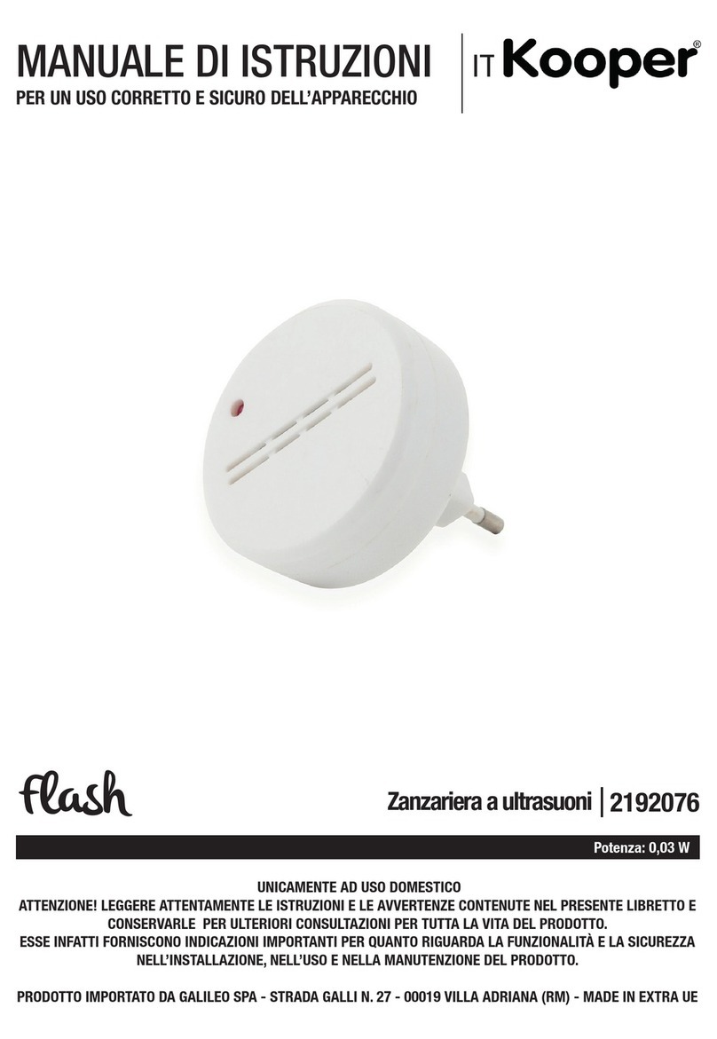 Kooper flash 2192076 User instructions