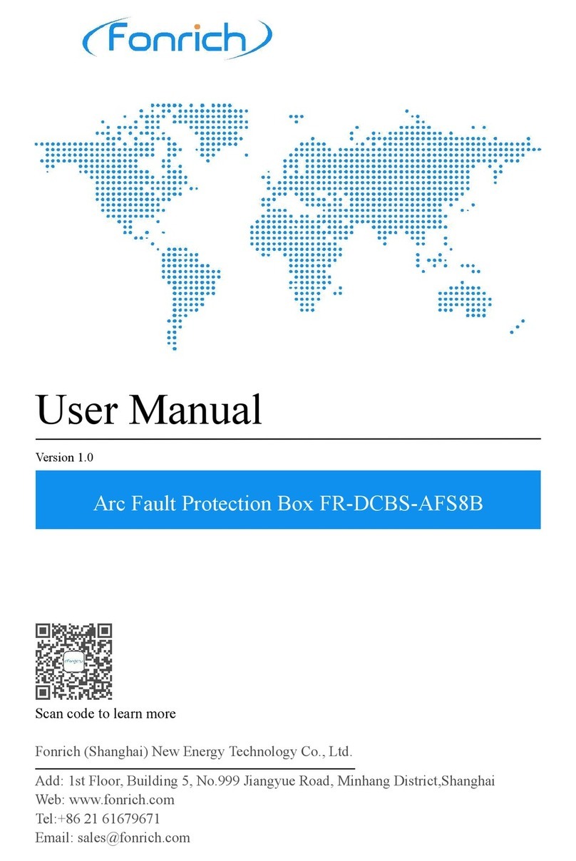 Fonrich FR-DCBS-AFS8B user manual