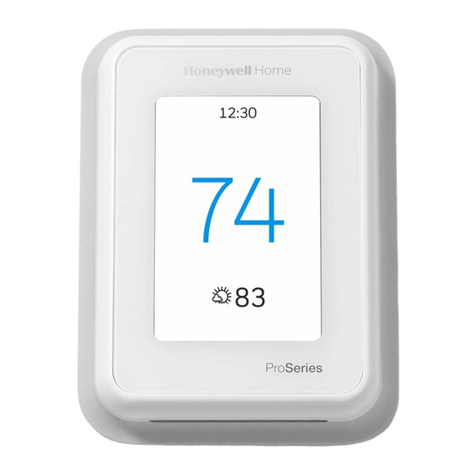 Honeywell Home T10 Pro RedLINK Operating instructions