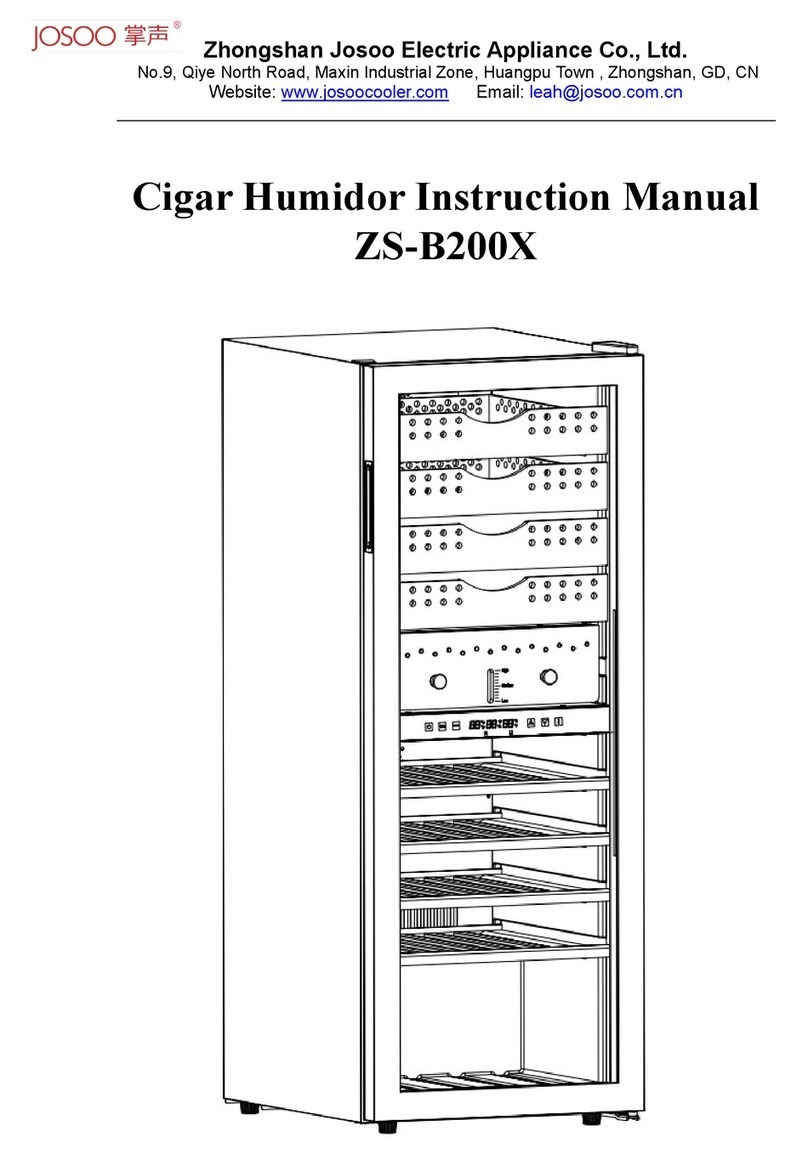 Josoo Electric Appliance ZS-B200X User manual
