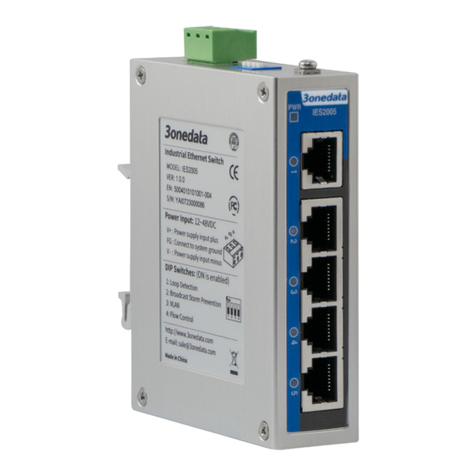 3One data IES2005-5T-P48 User manual