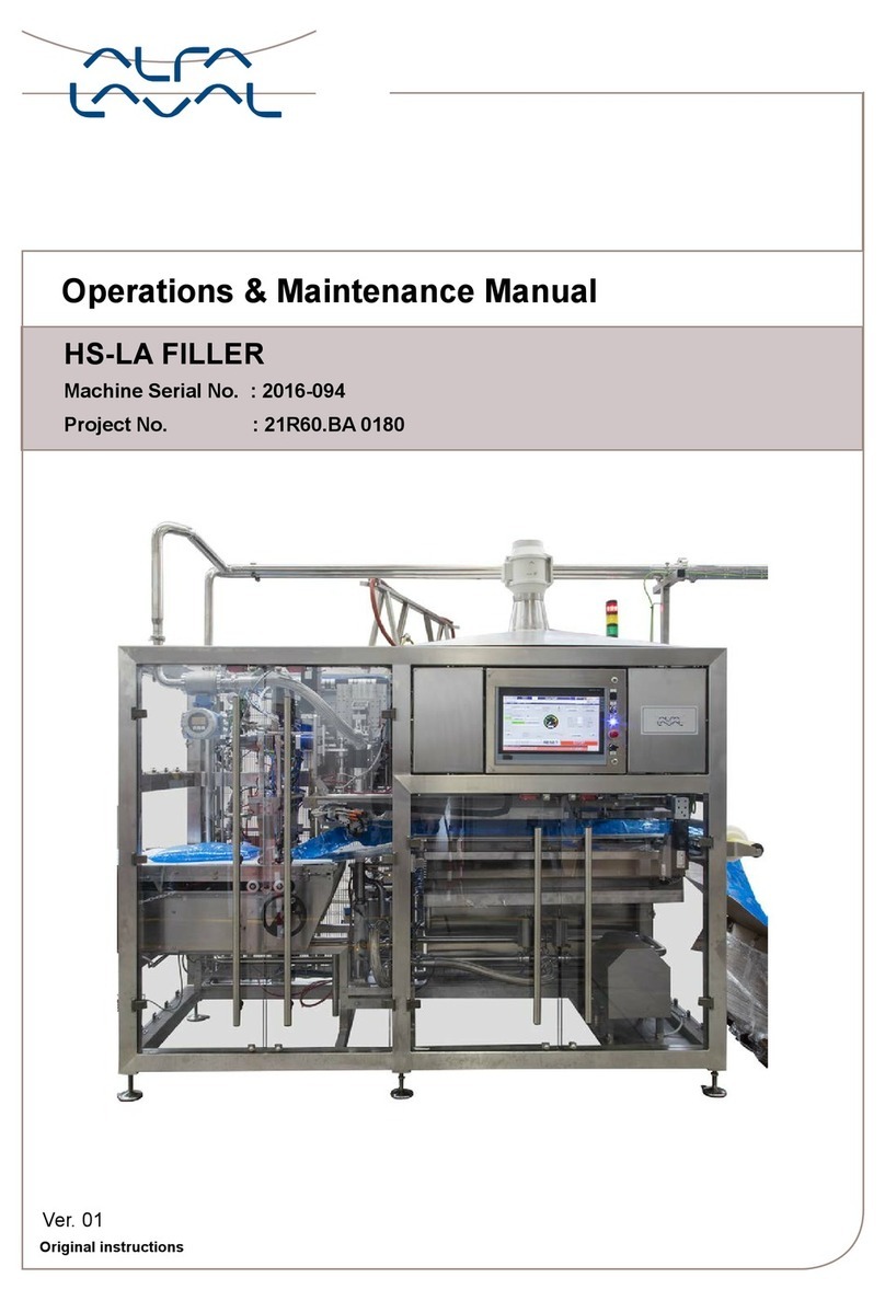 Alfalaval HS-LA FILLER Manual