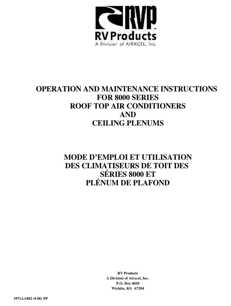 RV Products 8000 Series Manual