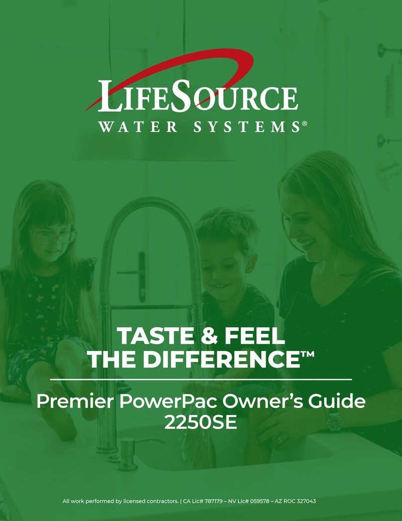 LifeSource Premier 2250SE User manual
