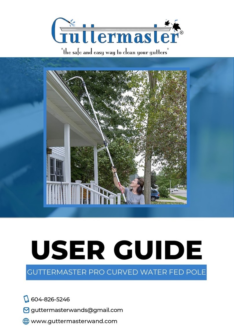 Guttermaster Pro Curved Water Fed Pole user guide