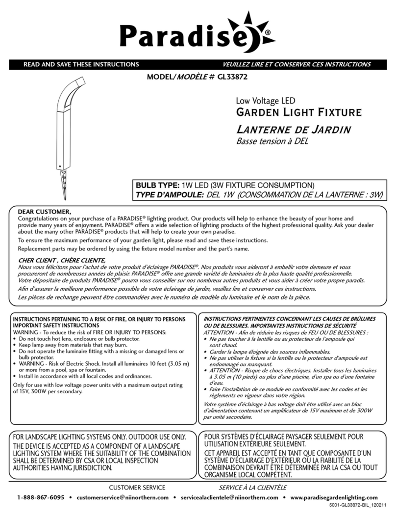 Paradise Datacom GL33872 User manual