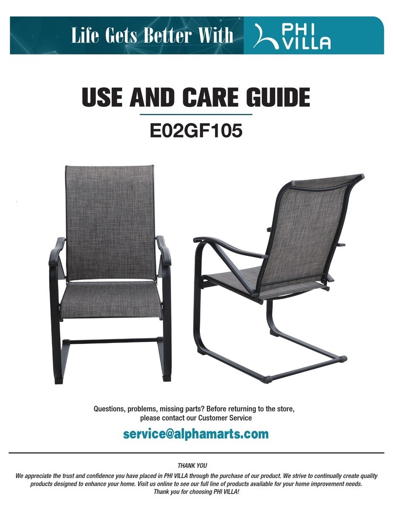 PHI VILLA E02GF105 User manual
