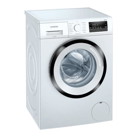 Siemens WM12N1M7GR User manual Siemens WM12N1M7GR User manual