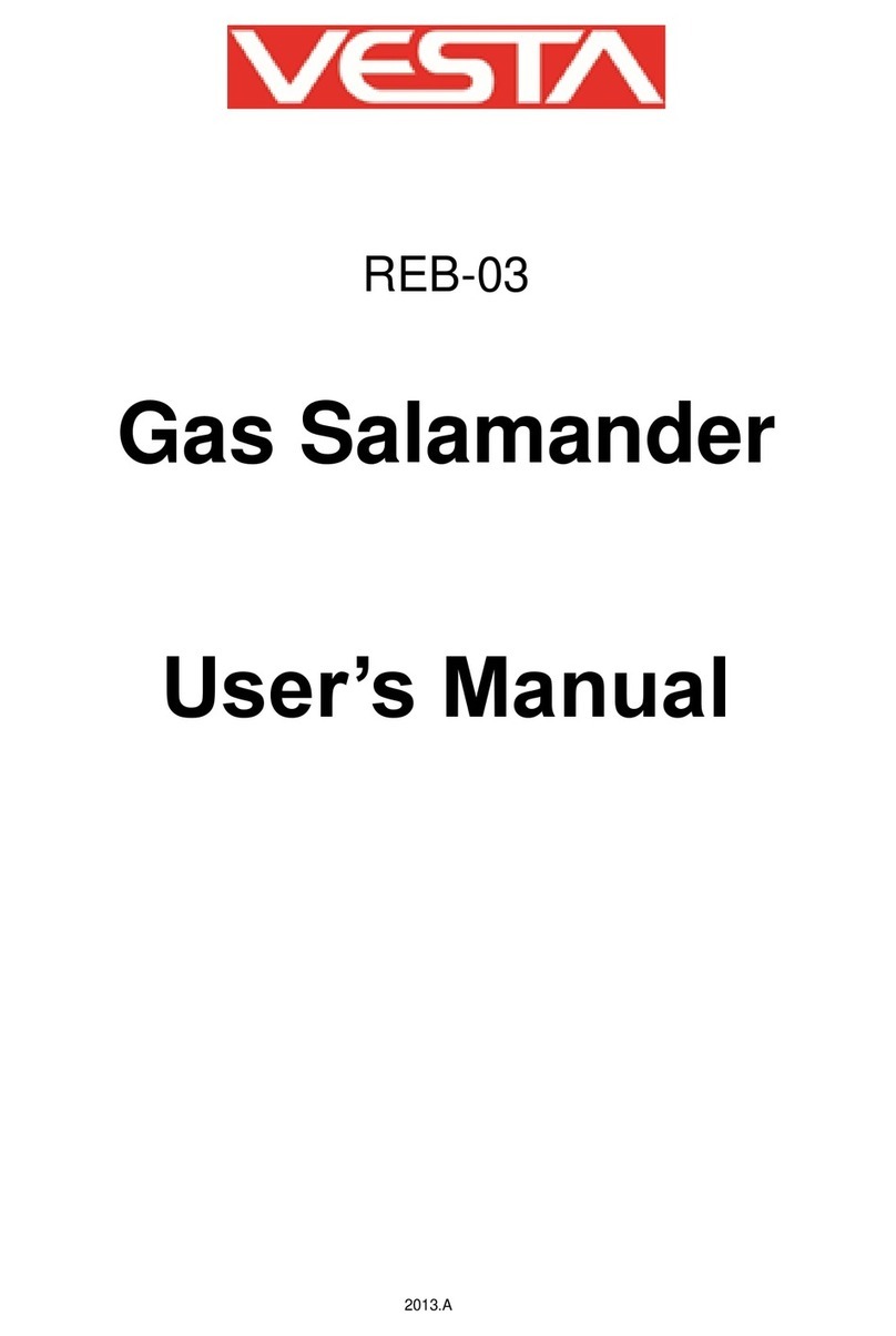 Vesta REB-03 user manual