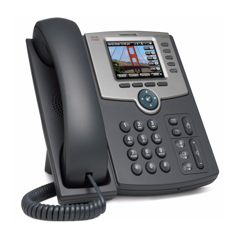 Cisco SPA525G - Small Business Pro IP Phone VoIP quick start guide