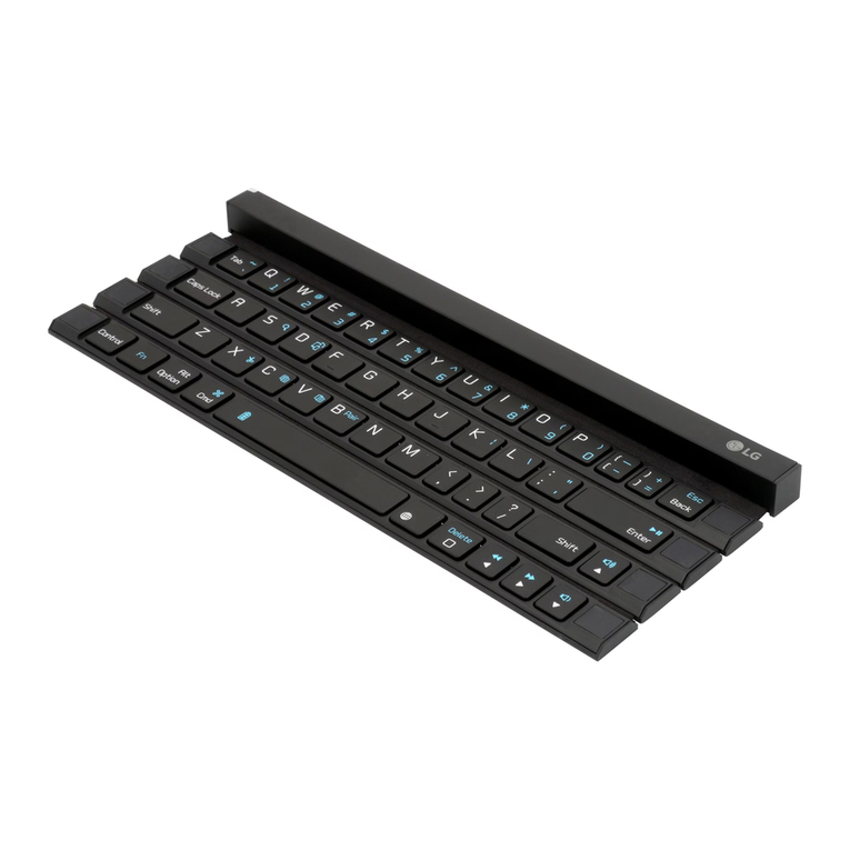 LG Rolly Keyboard user manual