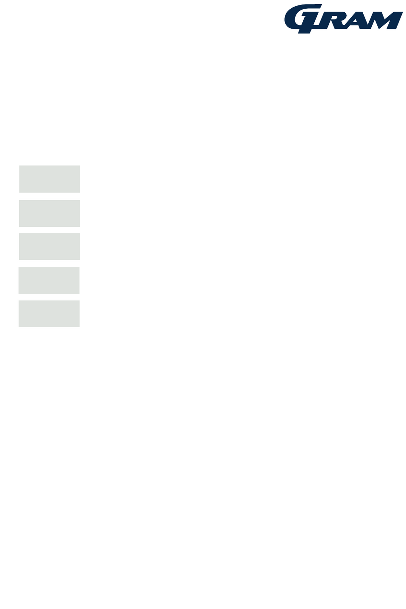 Gram FSI 401754 N user manual
