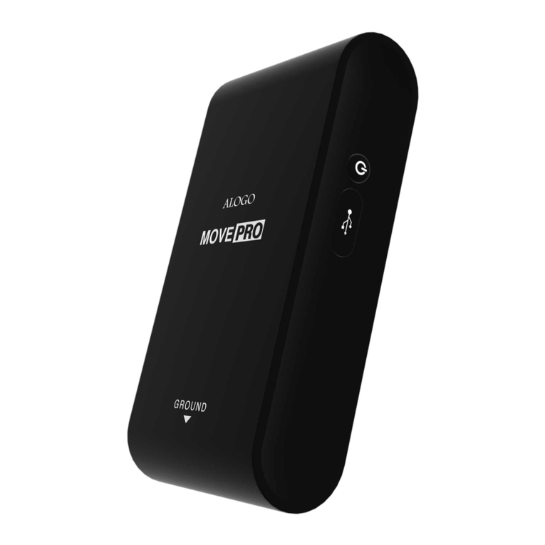 ALOGO MOVE PRO quick start guide ALOGO MOVE PRO quick start guide