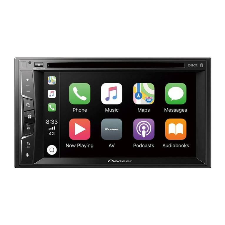 Pioneer AVH-Z3200DAB quick start guide