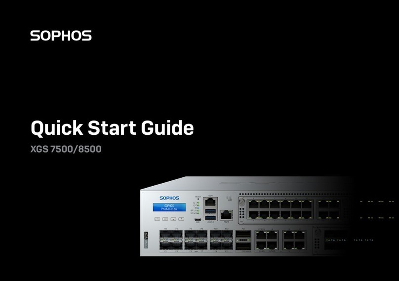 Sophos XGS 7500 quick start guide