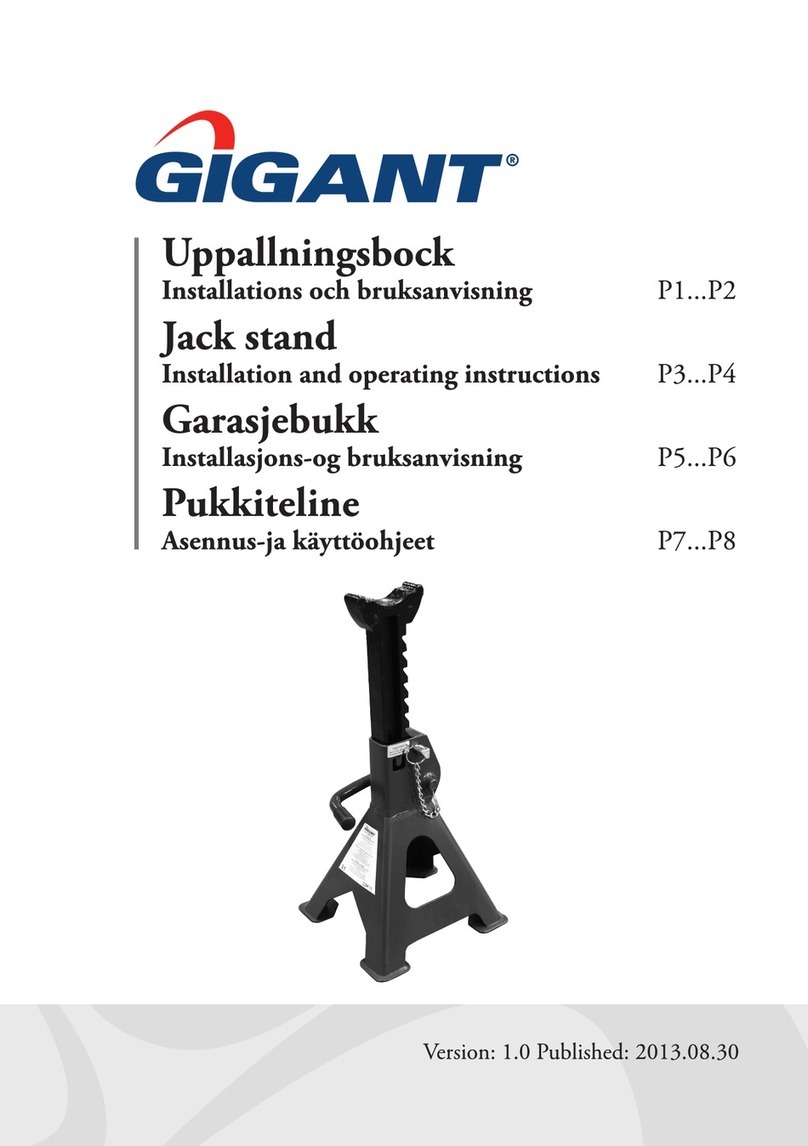 Gigant 11948-0101 Installation and operating instructions