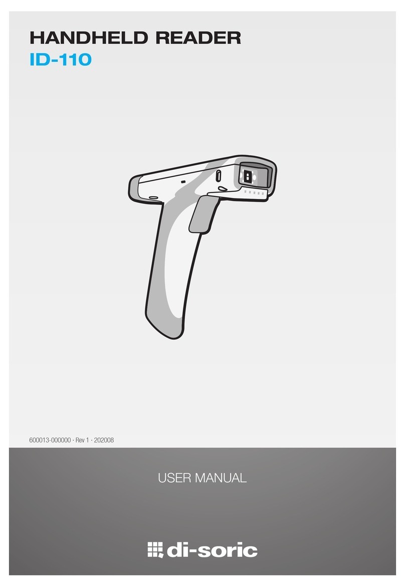 Di-soric ID-110 User manual Di-soric ID-110 User manual