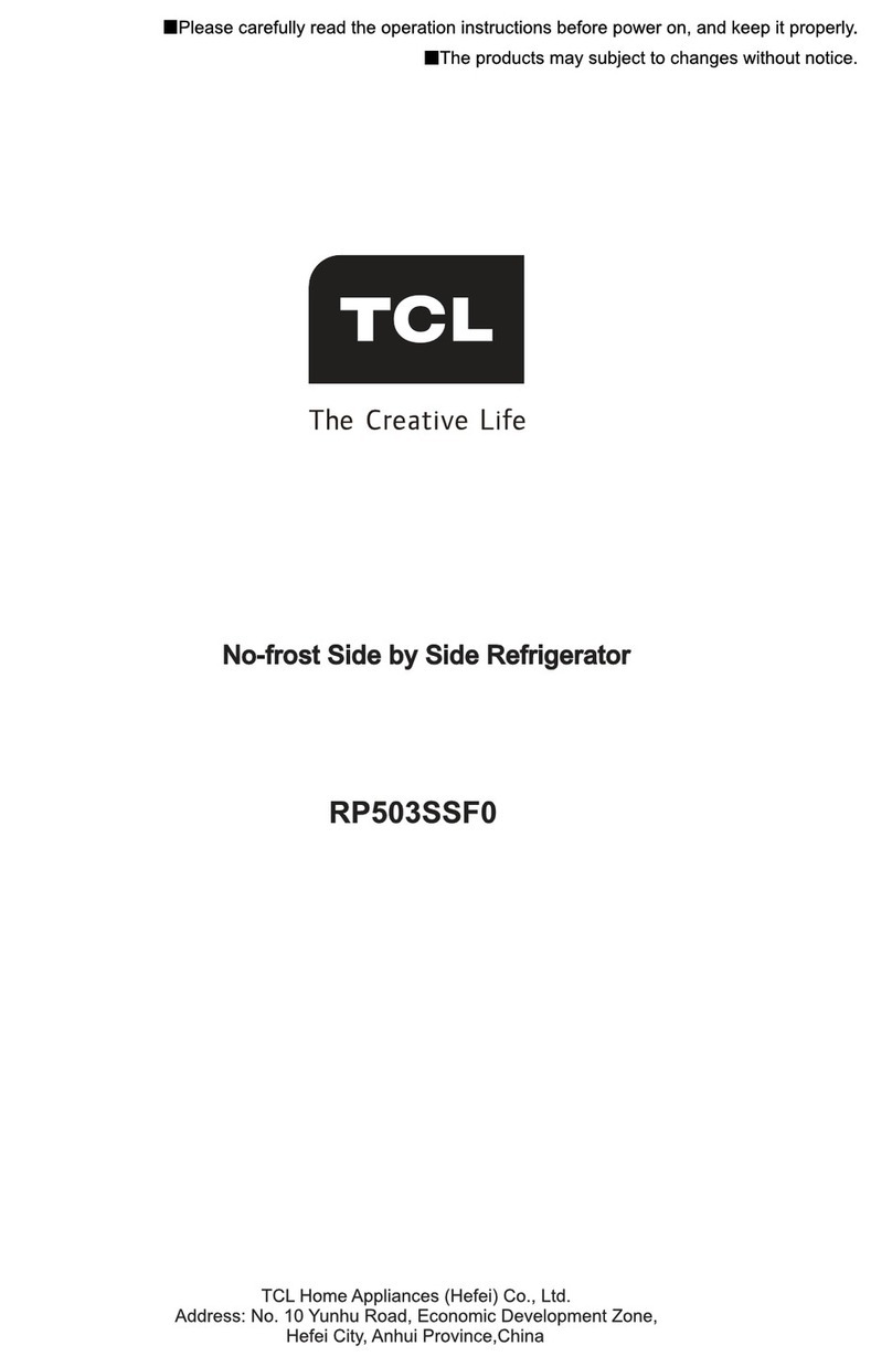 TCL PR503SSF0 User manual