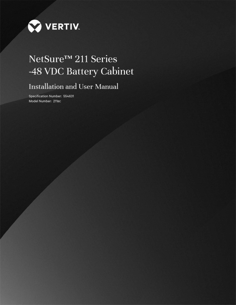 Vertiv NetSure 211 Series User manual